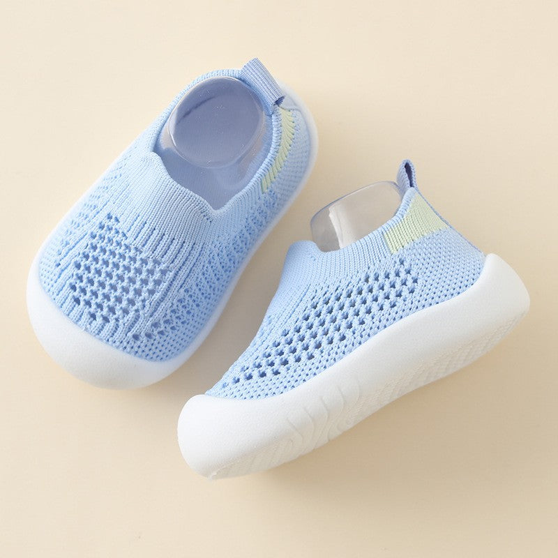 Lightweight Woven Baby and Toddler Shoes with Soft Non-Slip Sole