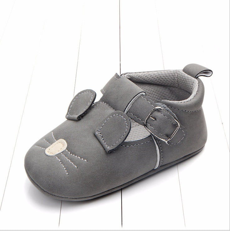 Cartoon Animal Baby Shoes for Spring and Autumn with Soft Sole