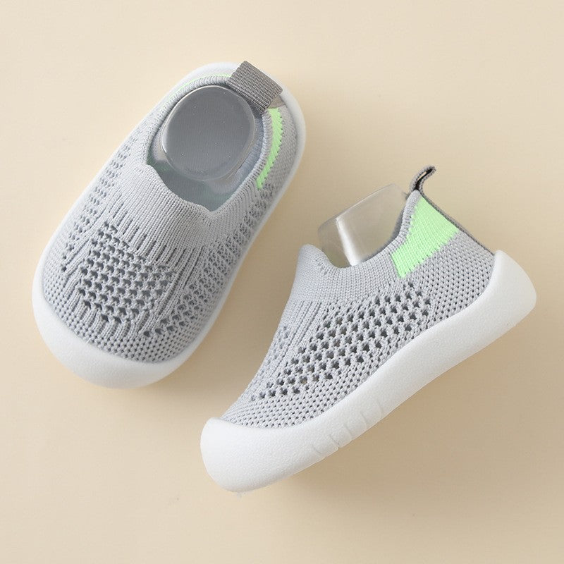 Lightweight Woven Baby and Toddler Shoes with Soft Non-Slip Sole