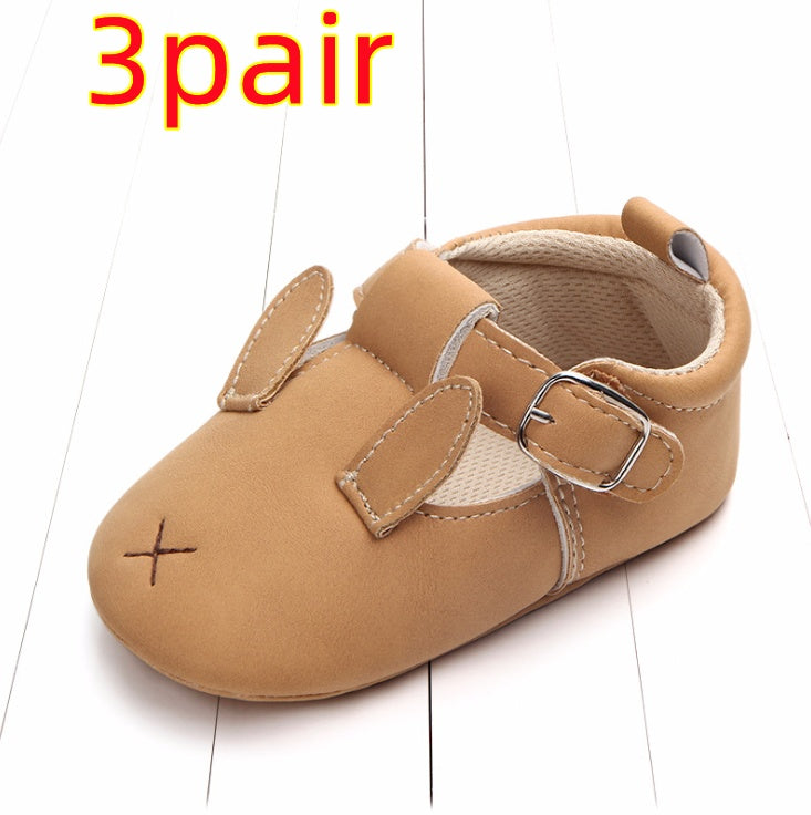 Cartoon Animal Baby Shoes for Spring and Autumn with Soft Sole