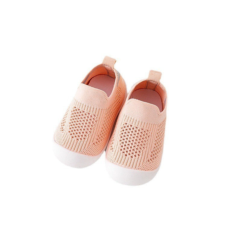 Lightweight Woven Baby and Toddler Shoes with Soft Non-Slip Sole