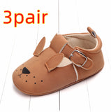 Cartoon Animal Baby Shoes for Spring and Autumn with Soft Sole