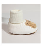 Cotton Baby Bear Socks with Soft Sole Shoes