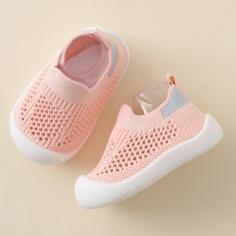 Lightweight Woven Baby and Toddler Shoes with Soft Non-Slip Sole
